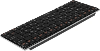 Клавиатура Оклик 840S черный USB беспроводная BT slim (754787) - купить недорого с доставкой в интернет-магазине