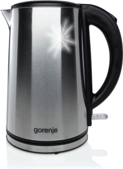 Чайник электрический Gorenje K15DWS 1.5л. 2200Вт нержавеющая сталь корпус: металл/пластик - купить недорого с доставкой в интернет-магазине