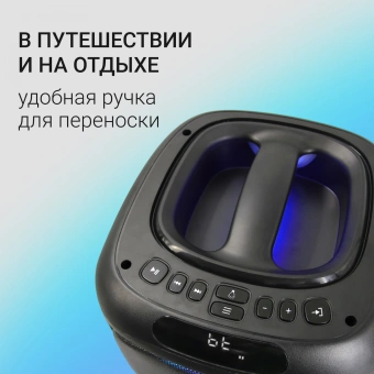 Минисистема Digma D-MC1700 черный 30Вт FM USB BT micro SD - купить недорого с доставкой в интернет-магазине