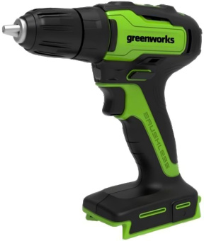 Дрель-шуруповерт Greenworks GD24DD35 аккум. патрон:быстрозажимной (3704007) - купить недорого с доставкой в интернет-магазине