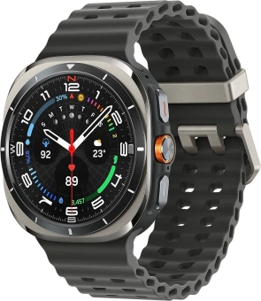 Смарт-часы Samsung Galaxy Watch Ultra LTE 47мм 1.5" AMOLED корп.серый рем.черный (SM-L705FZTACAU) - купить недорого с доставкой в интернет-магазине
