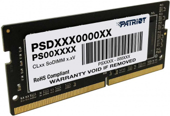 Память DDR4 16Gb 2400MHz Patriot PSD416G240081S Signature RTL PC4-19200 CL17 SO-DIMM 260-pin 1.2В - купить недорого с доставкой в интернет-магазине