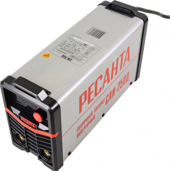 Сварочный аппарат Ресанта САИ-250Д инвертор ММА/TIG 9.5кВт - купить недорого с доставкой в интернет-магазине