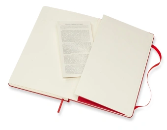 Блокнот Moleskine CLASSIC QP066F2 Large 130х210мм 240стр. пунктир твердая обложка красный - купить недорого с доставкой в интернет-магазине