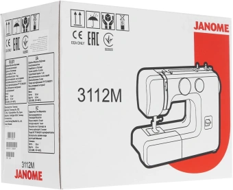 Швейная машина Janome 3112M белый - купить недорого с доставкой в интернет-магазине