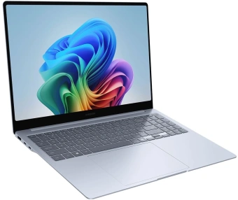 Ноутбук Samsung Galaxy Book 4 Edge NP940 Snapdragon X Elite X1E-80-100 16Gb SSD512Gb Adreno 14" AMOLED Touch 3K (3200x1800) Windows 11 Home dk.blue WiFi BT Cam (NP940XMA-KB1US) - купить недорого с доставкой в интернет-магазине