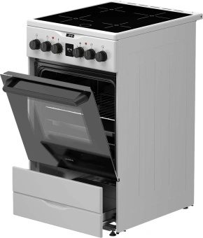 Плита Электрическая Darina PL EC241 616 W белый - купить недорого с доставкой в интернет-магазине