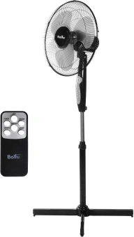 Вентилятор напольный Ballu BFF-807 45Вт скоростей:3 ПДУ черный - купить недорого с доставкой в интернет-магазине