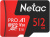 Флеш карта microSDXC 512GB Netac NT02P500PRO-512G-S P500 Extreme Pro - купить недорого с доставкой в интернет-магазине