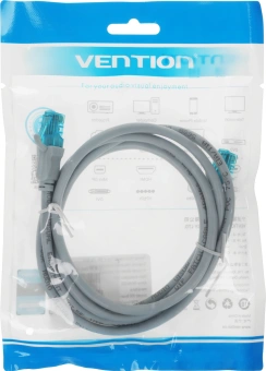 Патч-корд Vention VAP-A10-S150 1Гбит/с UTP 4 пары cat.5E CCA molded 1.5м серый RJ-45 (m)-RJ-45 (m) - купить недорого с доставкой в интернет-магазине