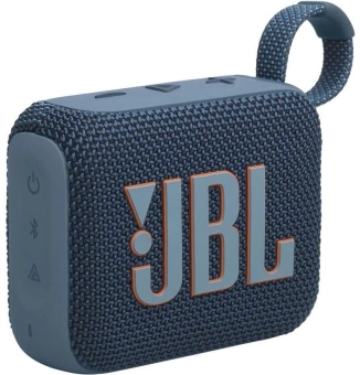 Колонка порт. JBL GO 4 синий 4.2W 1.0 BT 850mAh (JBLGO4BLU) - купить недорого с доставкой в интернет-магазине