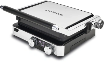 Электрогриль Polaris PGP 2302D 2000Вт серебристый - цена, купить или заказать с доставкой в интернет-магазине Электрогриль Polaris PGP 2302D 2000Вт серебристый - купить недорого с доставкой в интернет-магазине