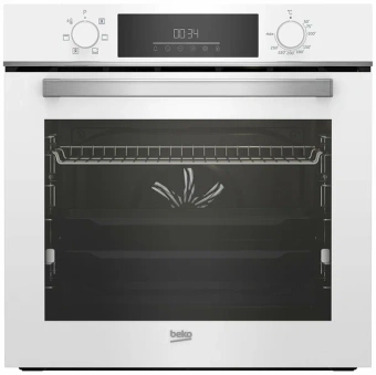 Духовой шкаф Электрический Beko BBIE18300W белый - купить недорого с доставкой в интернет-магазине