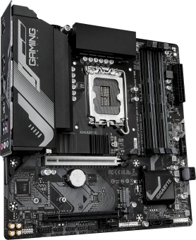 Материнская плата Gigabyte B760M GAMING X DDR4 GEN5 Soc-1700 Intel B760 4xDDR4 mATX AC`97 8ch(7.1) 2.5Gg RAID+HDMI+DP - купить недорого с доставкой в интернет-магазине