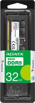 Память DDR5 32GB 5600MHz A-Data AD5U560032G-S RTL PC5-44800 CL46 DIMM 288-pin 1.1В single rank Ret - купить недорого с доставкой в интернет-магазине