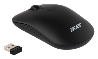 Мышь Acer OMR130 черный оптическая (1200dpi) беспроводная USB (3but) - купить недорого с доставкой в интернет-магазине