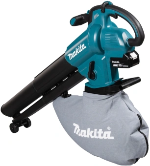 Воздуходувка-пылесос Makita DUB187T001 пит.:от аккум. бирюзовый/черный - купить недорого с доставкой в интернет-магазине