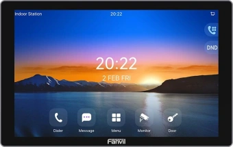 Видеодомофон Fanvil i506W черный - купить недорого с доставкой в интернет-магазине