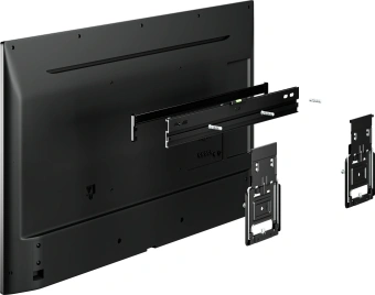 Кронштейн для телевизора Hyundai SL-X3 черный 32"-65" макс.75кг настенный фиксированный - купить недорого с доставкой в интернет-магазине