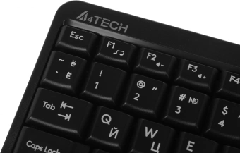 Клавиатура + мышь A4Tech Fstyler FG1110 клав:черный/серый мышь:черный/серый USB беспроводная Multimedia (FG1110 GREY) - купить недорого с доставкой в интернет-магазине