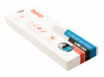 Батарея Buro Alkaline LR6 AA (10шт) коробка - купить недорого с доставкой в интернет-магазине