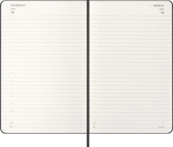 Ежедневник Moleskine CLASSIC Large 130х210мм 400стр. черный - купить недорого с доставкой в интернет-магазине