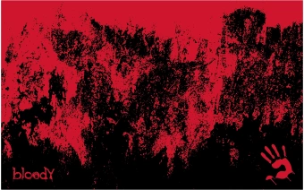 Стол игровой Bloody BD-TB101 столешница ЛДСП карбон каркас черный 140x75x75см - купить недорого с доставкой в интернет-магазине