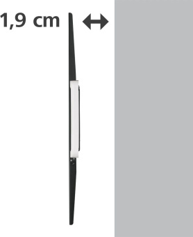 Кронштейн для телевизора Hama H-118632 черный 10"-47" макс.25кг настенный фиксированный - купить недорого с доставкой в интернет-магазине