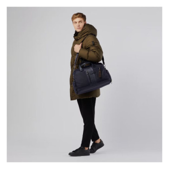 Сумка дорожная Piquadro Brief2 BV4447BR2/N черный нейлон/натур.кожа - купить недорого с доставкой в интернет-магазине