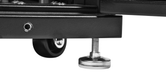 Шкаф серверный ЦМО (ШТК-СП-42.6.10-48АА-9005) напольный 42U 600x990мм пер.дв.перфор. 2 бок.пан. задн.дв.перфор.2-хст. направл.под закл.гайки 1350кг черный 683мм 141кг 120град. 1950мм IP20 сталь - купить недорого с доставкой в интернет-магазине