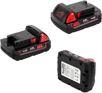 Батарея аккумуляторная TopON TOP-MIL-18-2.0 18В 2Ач Li-Ion (103452) - купить недорого с доставкой в интернет-магазине