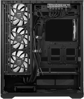 Корпус MSI MAG Pano 110R PZ черный без БП ATX 6x120mm 4x140mm 2xUSB3.0 audio AirDuct bott PSU - купить недорого с доставкой в интернет-магазине