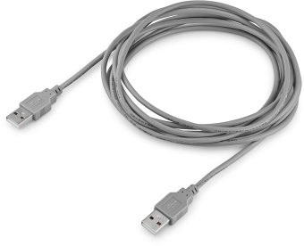 Кабель Buro USB A(m) USB A(m) 3м (BHP RET USB_AM30) серый (блистер) - купить недорого с доставкой в интернет-магазине
