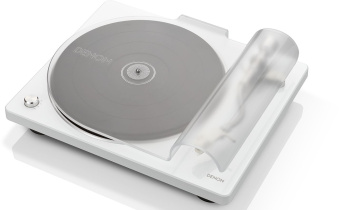 Проигрыватель винила Denon DP-400 частично автоматический белый - купить недорого с доставкой в интернет-магазине