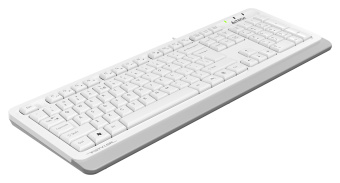 Клавиатура A4Tech Fstyler FKS10 белый/серый USB (FKS10 WHITE) - купить недорого с доставкой в интернет-магазине