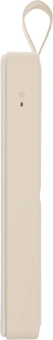 Мобильный аккумулятор Xiaomi BHR9074GL 6000mAh Qi 15W 2.4A USB-C беспров.зар. бежевый - купить недорого с доставкой в интернет-магазине