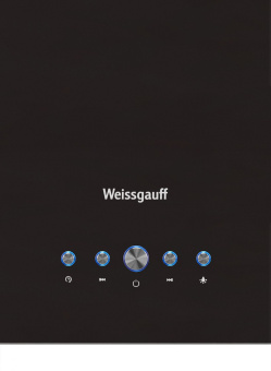 Вытяжка каминная Weissgauff Irida черный управление: кнопочное (1 мотор) - купить недорого с доставкой в интернет-магазине
