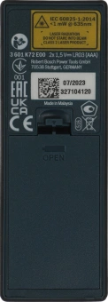 Лазерный дальномер Bosch GLM 20 2кл.лаз. 635нм (0601072E00) - купить недорого с доставкой в интернет-магазине