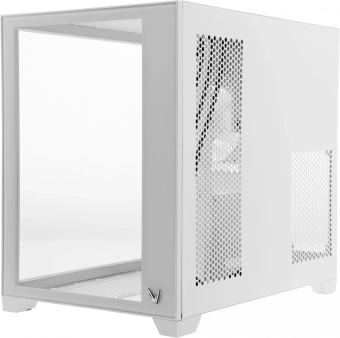 Корпус Formula Crystal Z5 TG белый без БП mATX 11x120mm 2xUSB2.0 1xUSB3.0 audio bott PSU - купить недорого с доставкой в интернет-магазине