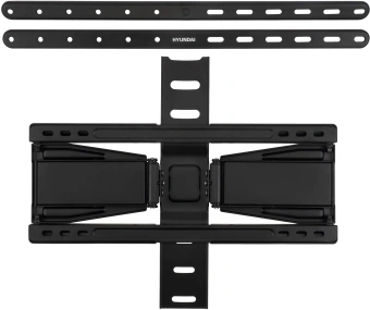 Кронштейн для телевизора Hyundai SL-F1 черный 43"-90" макс.50кг настенный поворотно-выдвижной и наклонный - купить недорого с доставкой в интернет-магазине