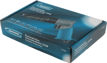 Гайковерт Denzel G208 212л/мин голубой/черный - купить недорого с доставкой в интернет-магазине