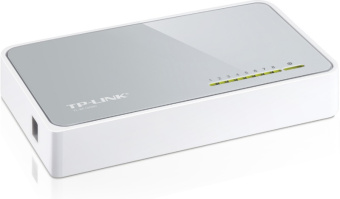 Коммутатор TP-Link TL-SF1008D (L2) 8x100Мбит/с неуправляемый - купить недорого с доставкой в интернет-магазине