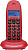 Р/Телефон Dect Motorola C1001LB+ красный АОН