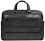 Деловая сумка мужская Piquadro Solm CA7025S141/N с отделением для ноутбука 14" черная натур.кожа