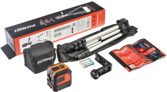 Нивелир лазерн. Patriot LL 101 2кл.лаз. 650нм цв.луч. красный 2луч. (120101101) - купить недорого с доставкой в интернет-магазине