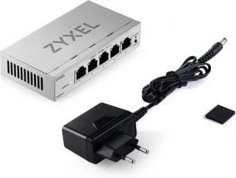 Коммутатор Zyxel GS1200-5V3-EU0101F (L2) 5x1Гбит/с управляемый - купить недорого с доставкой в интернет-магазине