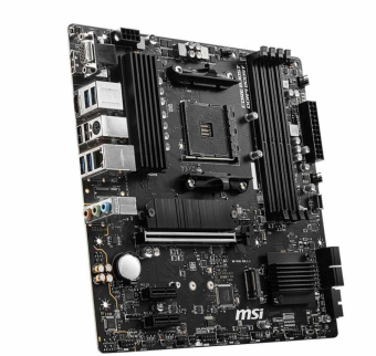 Материнская плата MSI B550M PRO-VDH Soc-AM4 AMD B550 4xDDR4 mATX AC`97 8ch(7.1) GbLAN RAID+VGA+HDMI+DP - купить недорого с доставкой в интернет-магазине