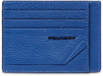 Чехол для кредитных карт Piquadro Than PP2762S135R/BLU синий натур.кожа - купить недорого с доставкой в интернет-магазине