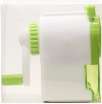 Точилка для карандашей механическая Silwerhof Color 1 отверстие зеленый - купить недорого с доставкой в интернет-магазине