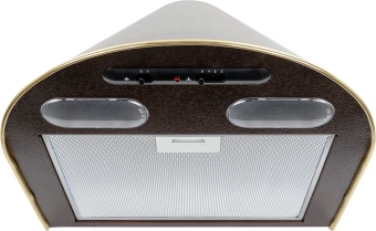 Вытяжка каминная Elikor Эпсилон 50П-430-П3Л медный антик/золотистый управление: ползунковое (1 мотор) - купить недорого с доставкой в интернет-магазине